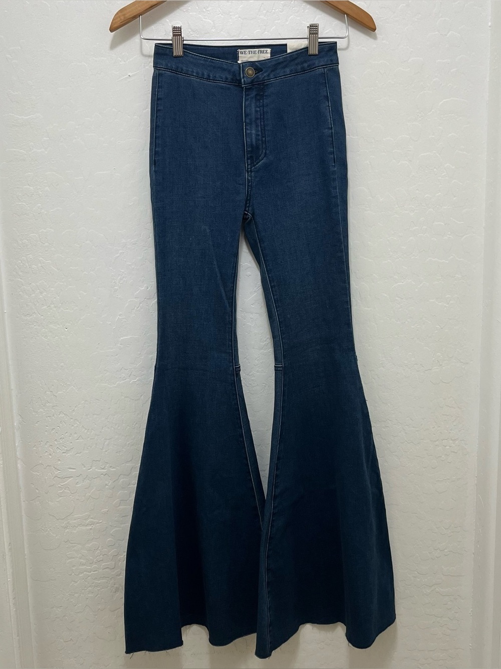 We The Free Just Float On Flare Jeans Size 24 High Rise Boho
